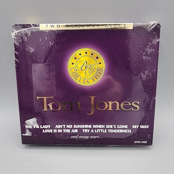 Tom Jones CD Best of Collection 11 tracks Love is in the Air & More NEW SEALED - Picture 1 of 7